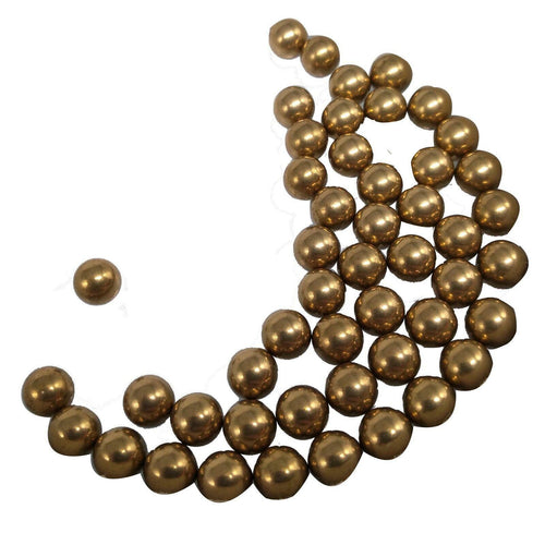 10pcs Balls 12.7mm 1/2" Solid Brass Bearing Balls