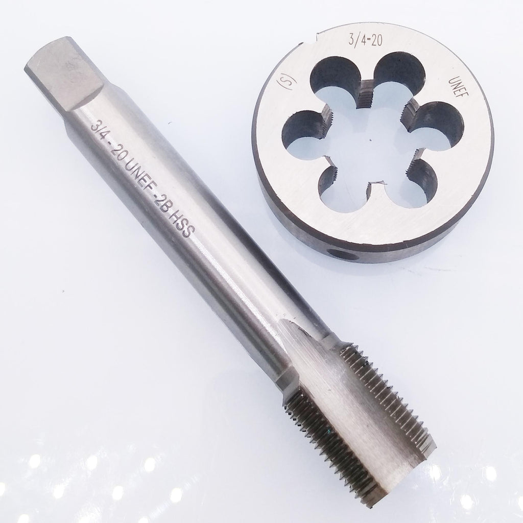 US Stock HSS 3/4-20 UNEF Tap & 3/4-20 UNEF Die Right Hand