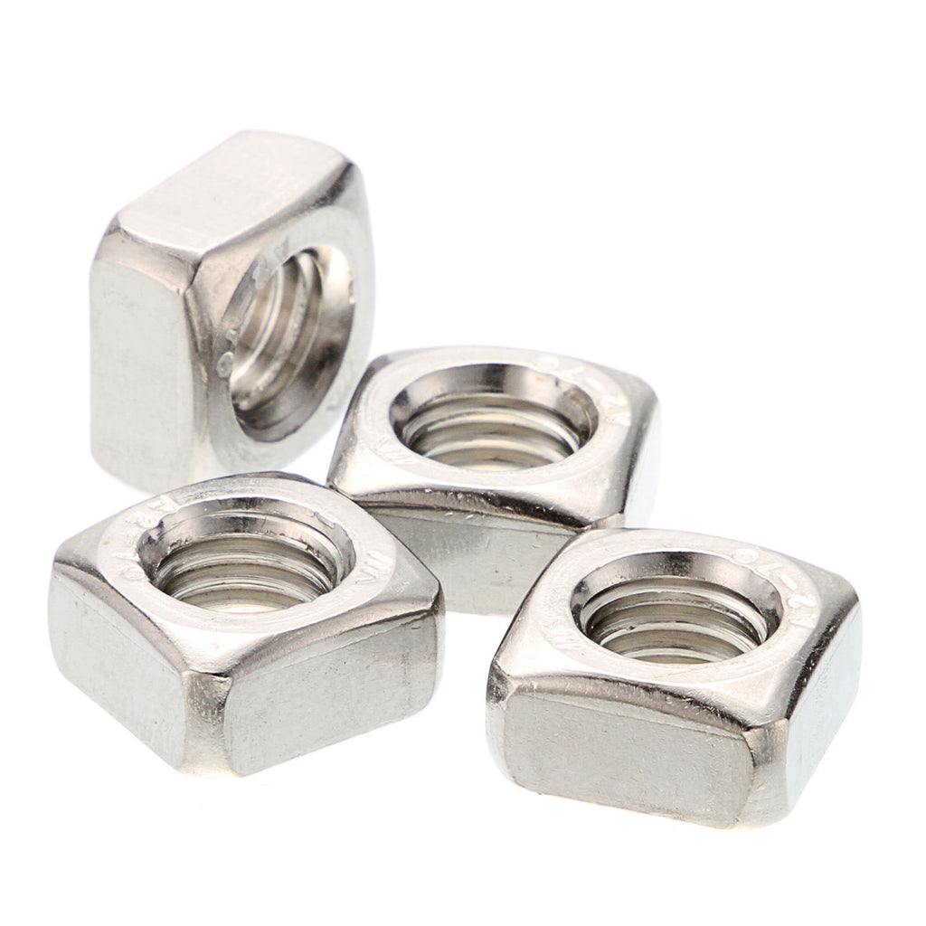 US Stock 20x M6 6mm Stainless Steel A2 Square Nuts For Metric Screws Bolt DIN557