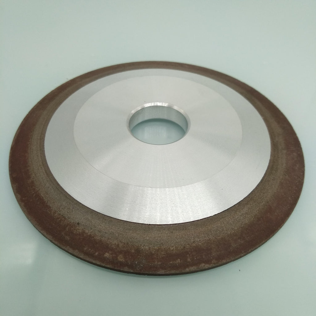 100mm One Tapered Side Plain Diamond Saw Blade Grinding Wheel 150 Grit