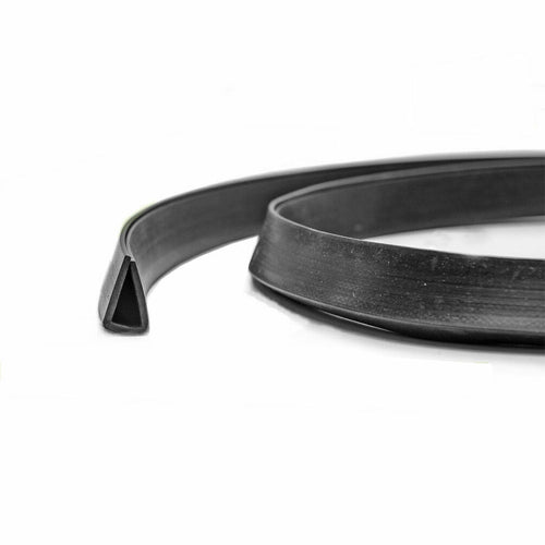 1M Rubber U Channel Edging Edge Trim Seal Square Protection 1~2mm