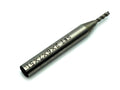 US Stock 3pcs 2mm Four 4 Flute HSS & Aluminium End Mill Cutter CNC Bit