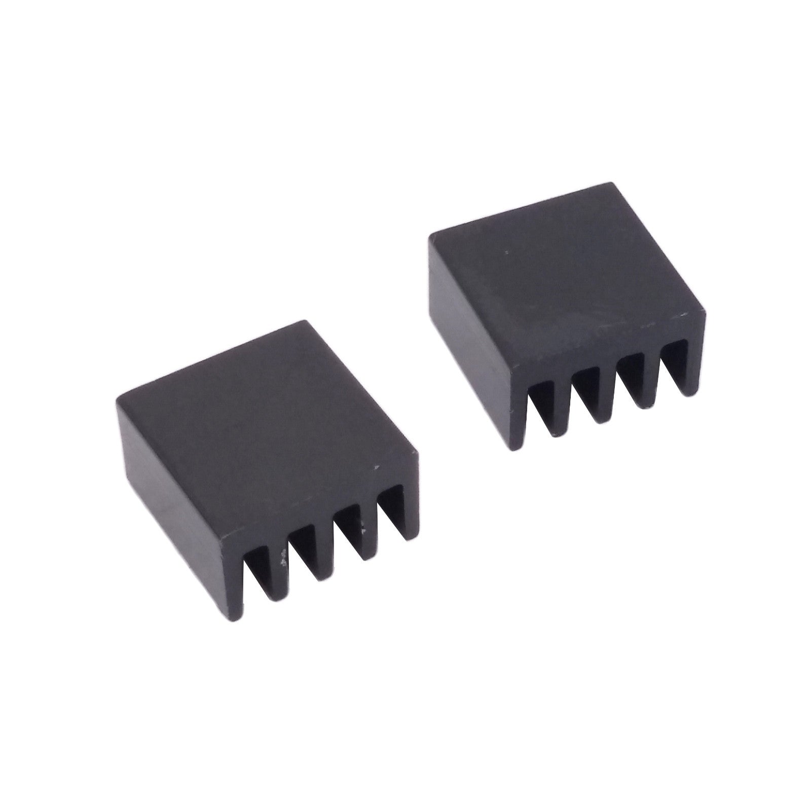 US Stock 20pcs 8.7 X 8.7 X 5.1mm Mini Black Square Aluminum Heat Sink For IC