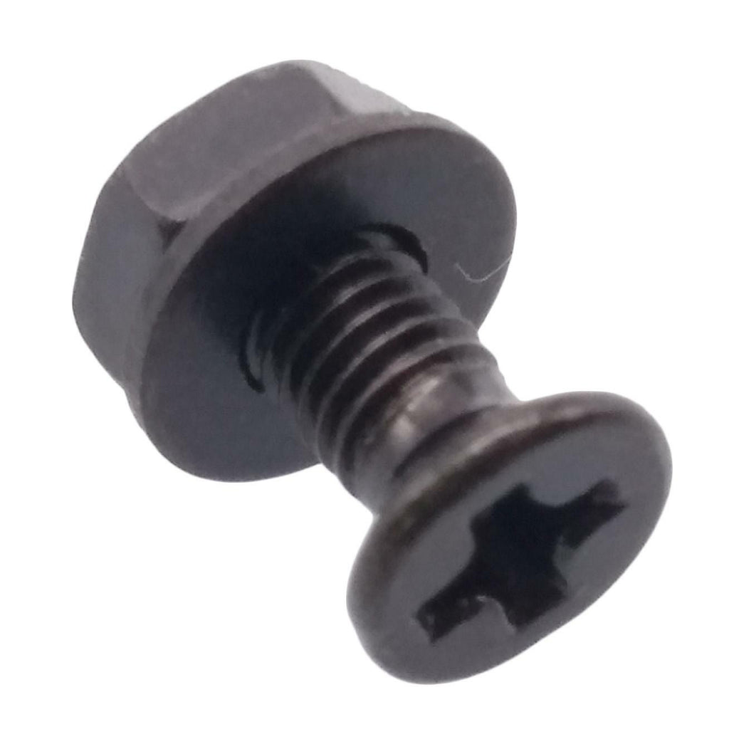 500pcs M3 x 10mm Flat Head Black Screws with Nuts Washers