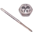 US Stock HSS 4-40 Tap & 4-40 Hexagon Die Thread Right Hand Set
