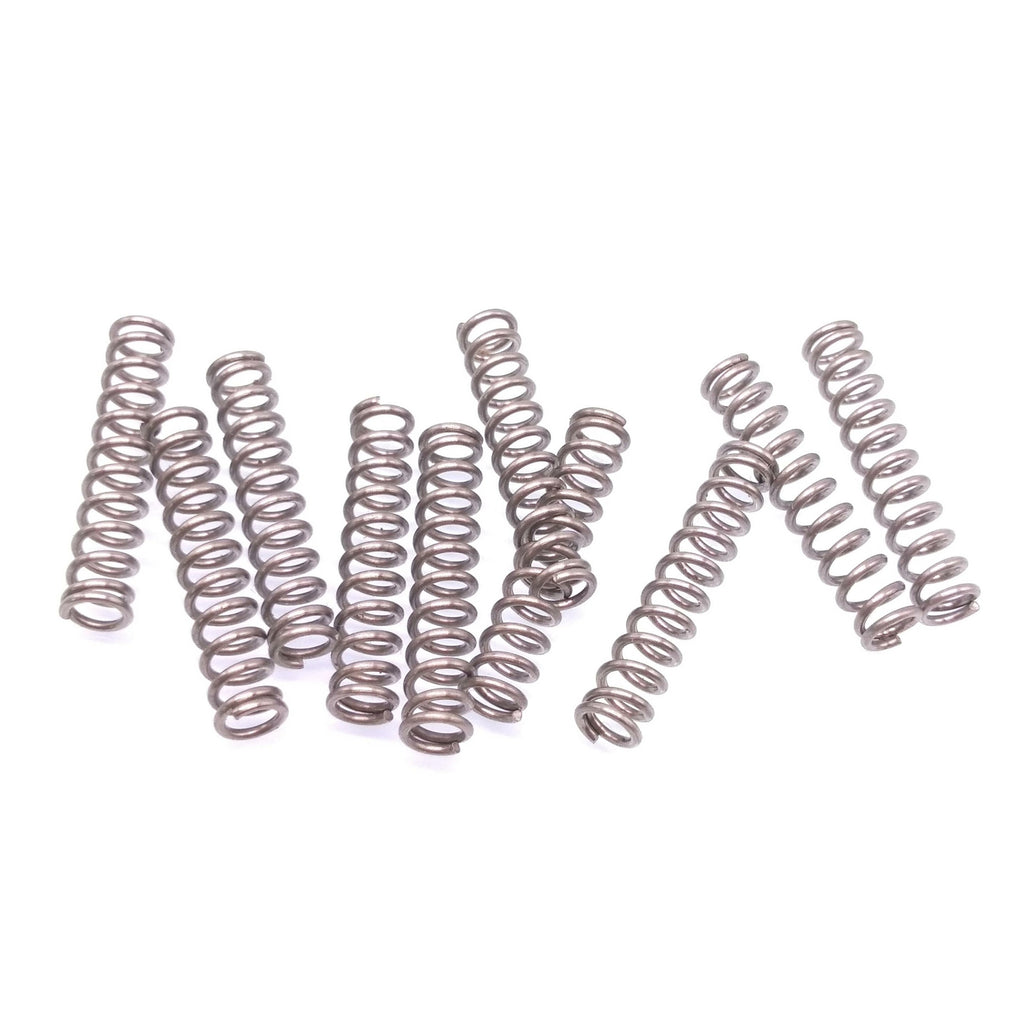 10pcs 0.8mm x 6mm x 25mm Stainless Steel Compression Spring Pressure Spring