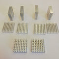 US Stock 10pcs 28mm x 28mm x 8mm Aluminum Heatsink For IC MOSFET SCR CP LED AH01