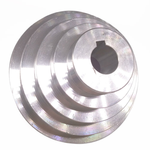 24mm Bore 5 Step A Type V-Belt Pagoda Pulley Belt Outter Dia 54-150mm