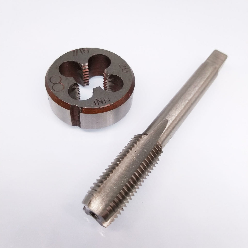 US Stock HSS 7/16-20 Tap & 7/16-20 Die Right Hand
