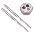 HSS 4-48 Taper & Plug Tap & 4-48 Hexagon Die Thread Right Hand Set