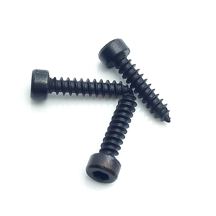 US Stock 50x  M2.5 12mm Alloy Steel Allen Hex Socket Head Cap Self-Tapping Screw