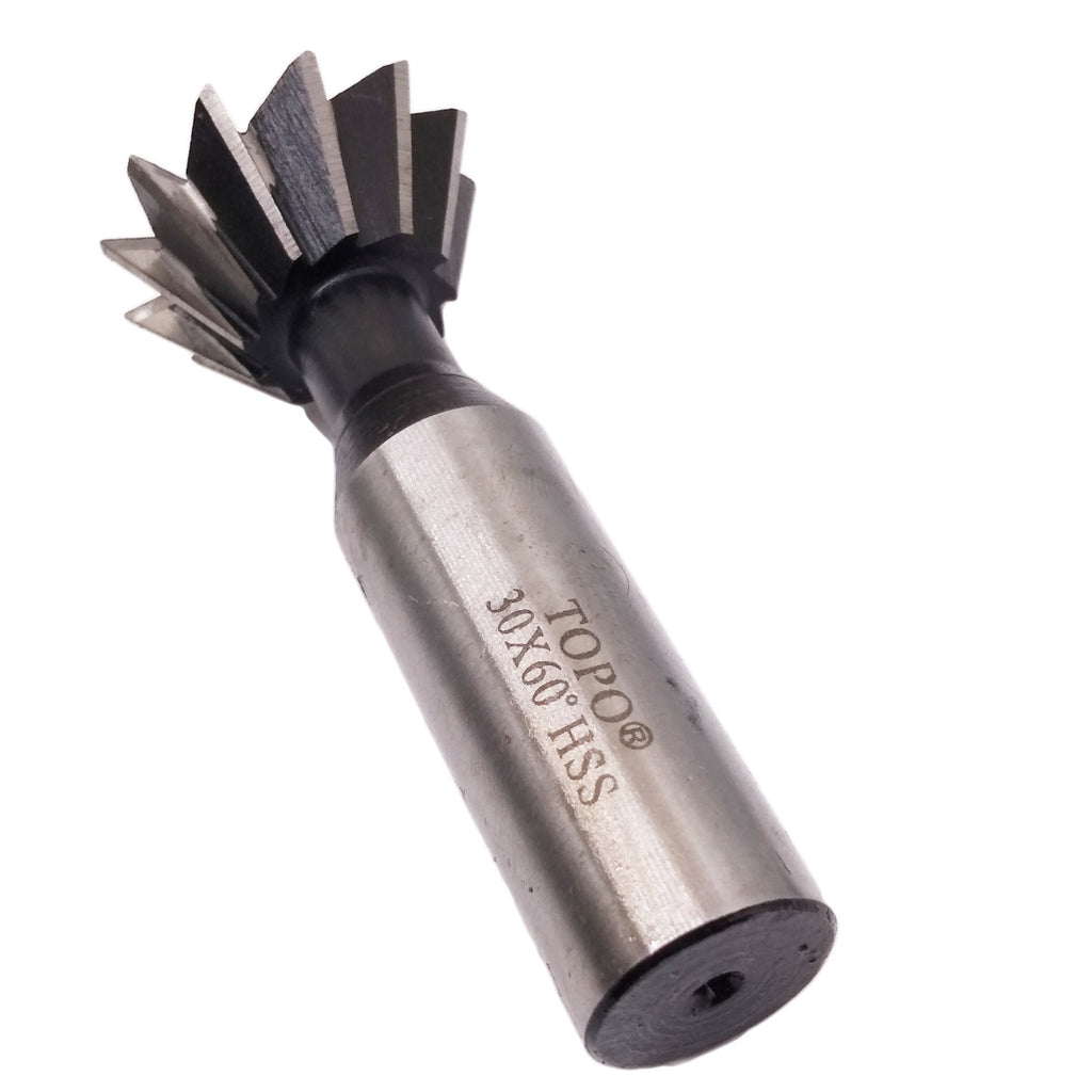 AU Stock HSS 30mm x 60 Degree Dovetail Cutter Milling End Mill High Speed Steel