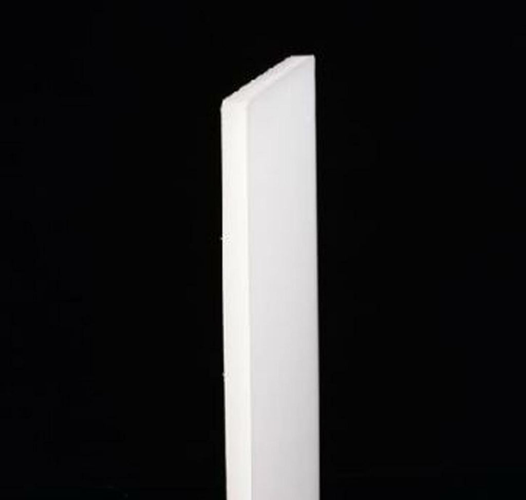 US Stock 3mm ±10% x 7.874" x 7.874" UHMW PE Plastic Sheet Plate Natural White