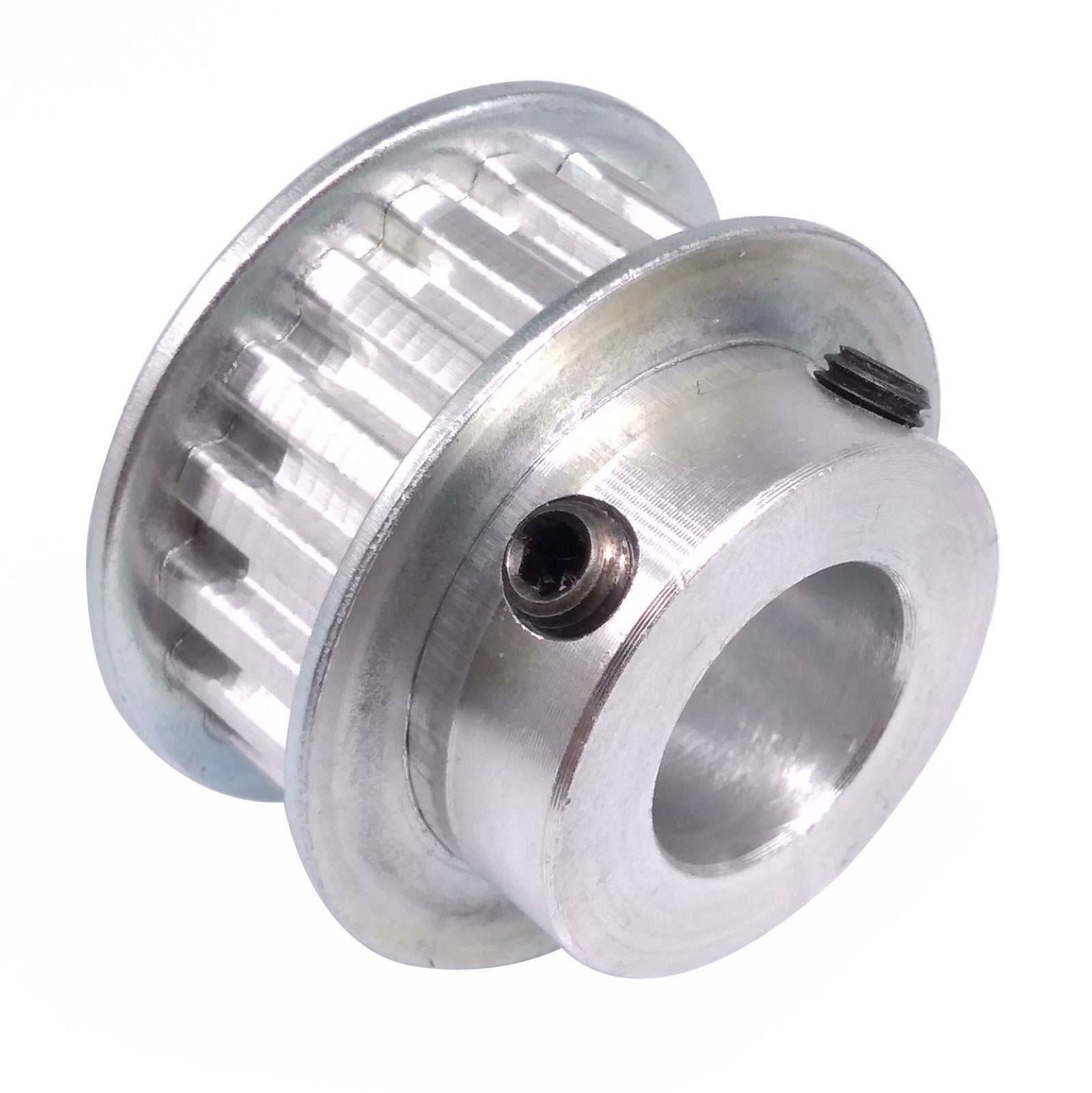 2x XL 19T Timing Belt Pulley Synchronous Wheel 14mm Bore For 10mm Width Belt