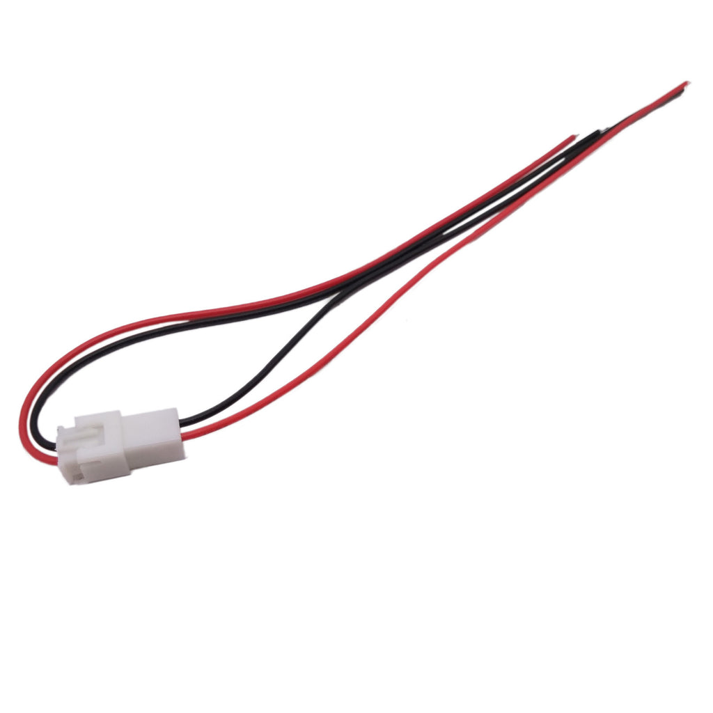 US Stock 10 pairs Power Jack Plug 2 Pin Wire & Socket Connector Lead 300mm