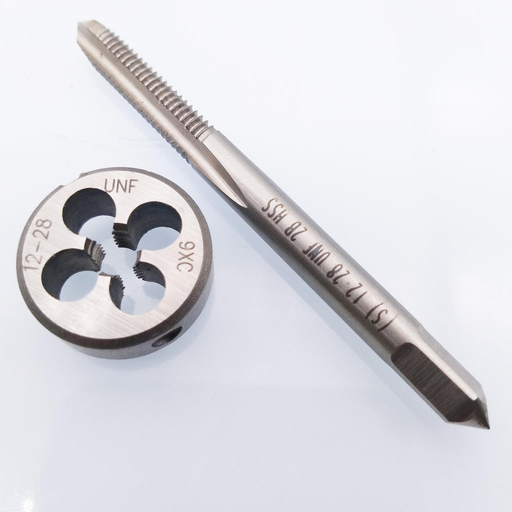 US Stock HSS 12-28 UNF Tap & 12-28 UNF Die Right Hand