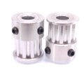 2x XL 10T Timing Belt Pulley Synchronous Wheel 7mm Bore For 10mm Width Belt