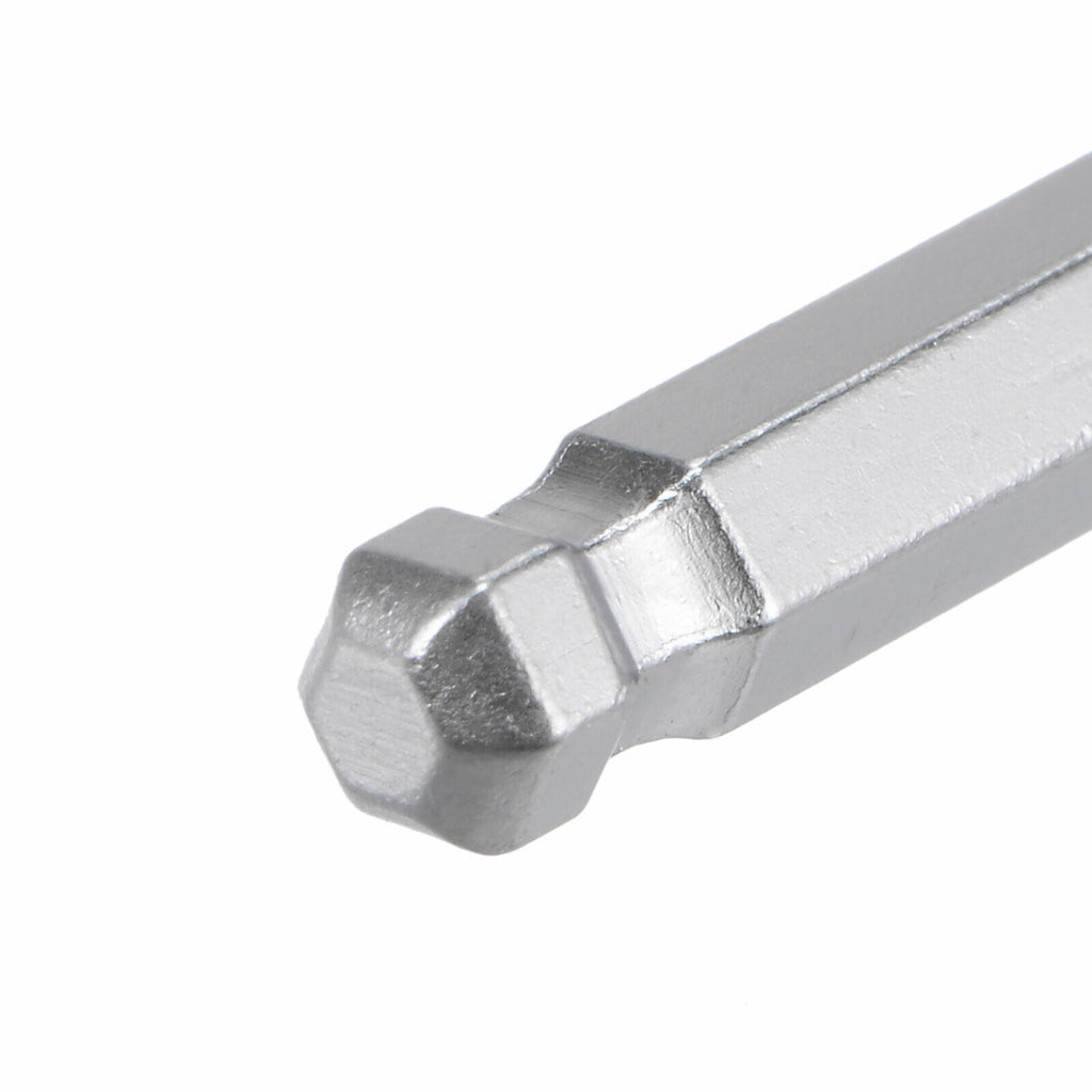 3/16" Ball End Hex Key Wrench, L Shaped Long Arm 40Cr Repairing Tool, SAE Sizes