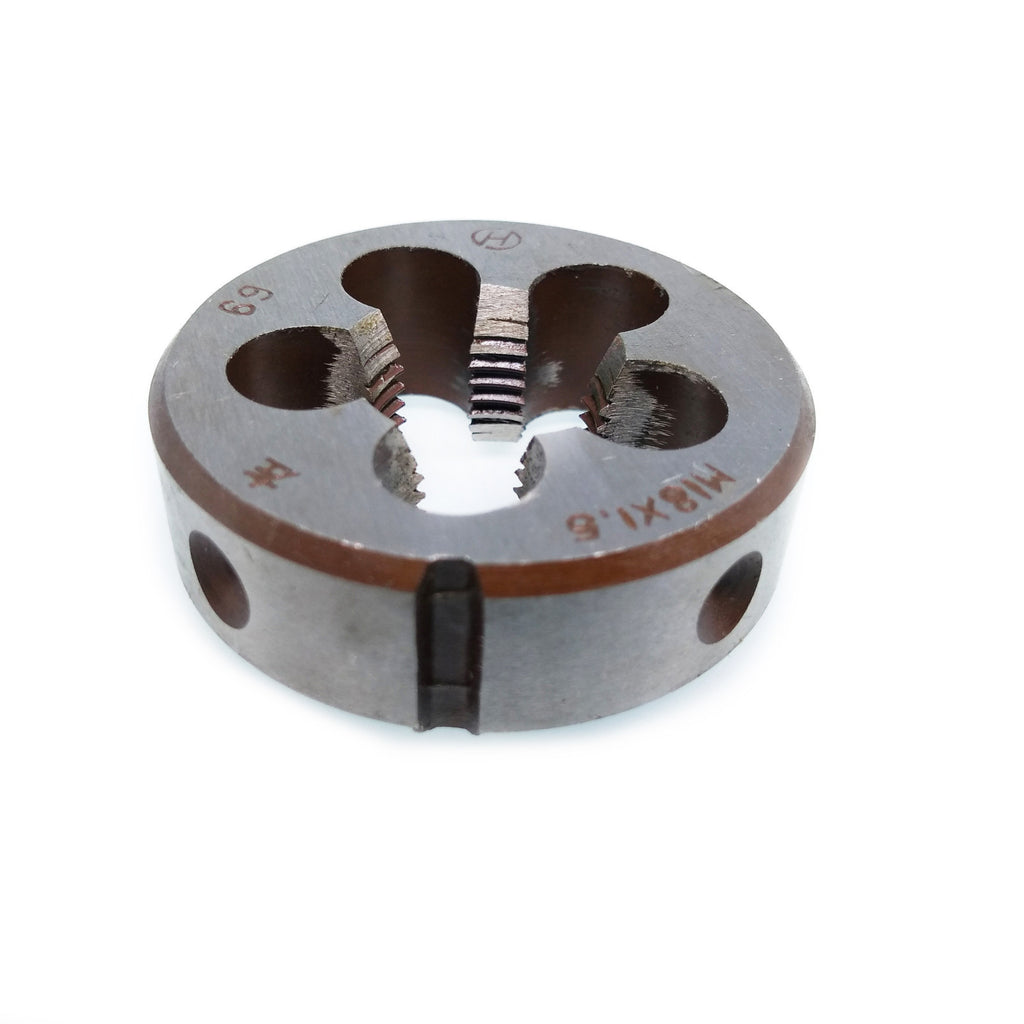 AU Stock HSS 18mm x 1.5 Metric Die Left Hand Thread M18 x 1.5mm Pitch