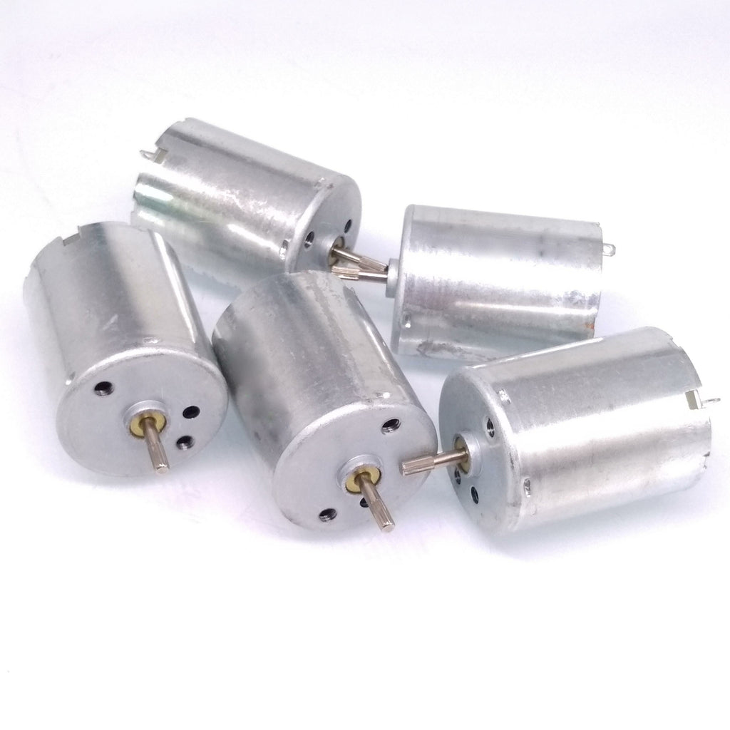 5x RF-370CA Mute Motor 6 8 12VDC 5000-10200RPM Precious Metal Brush Large Torque
