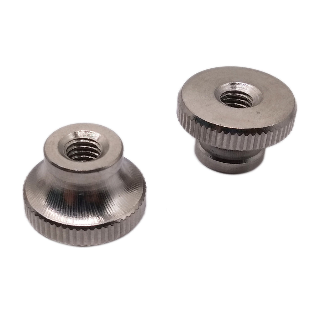 US Stock 5pcs M5 x 0.8mm Stainless Steel Knurled Thumb Nut Right Hand Thread