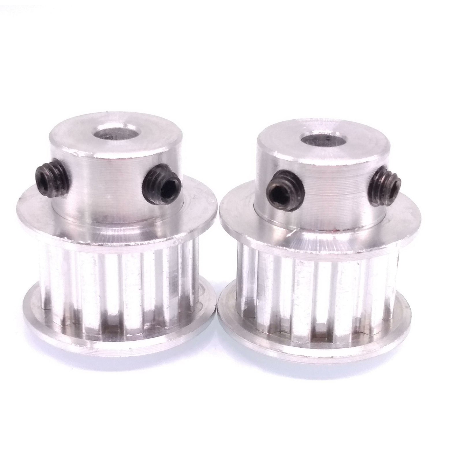 2x XL 12T Timing Belt Pulley Synchronous Wheel 5mm Bore For 10mm Width Belt