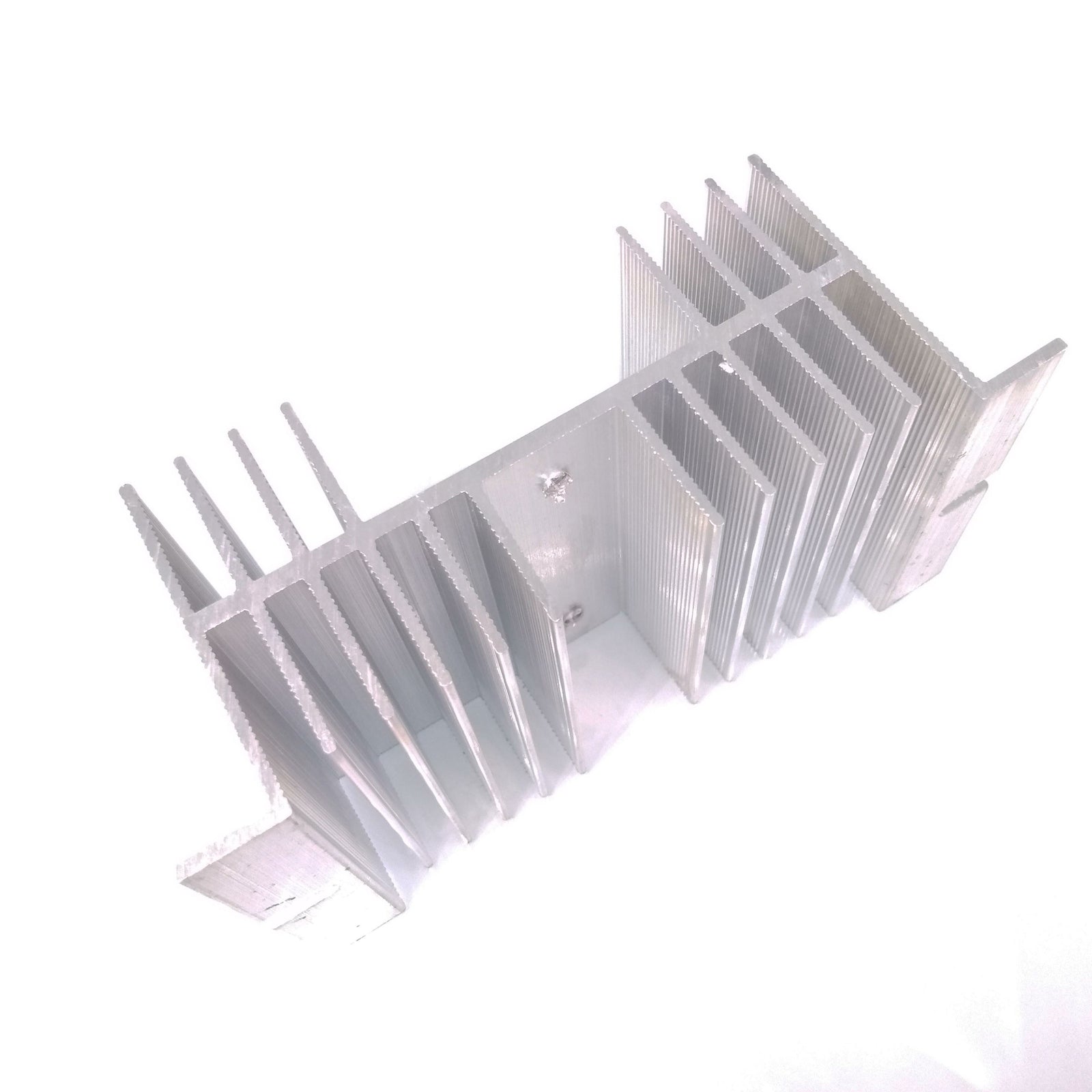 US Stock Aluminum Heat Sink 125mm x 70mm x 50mm for Solid State Relay SSR