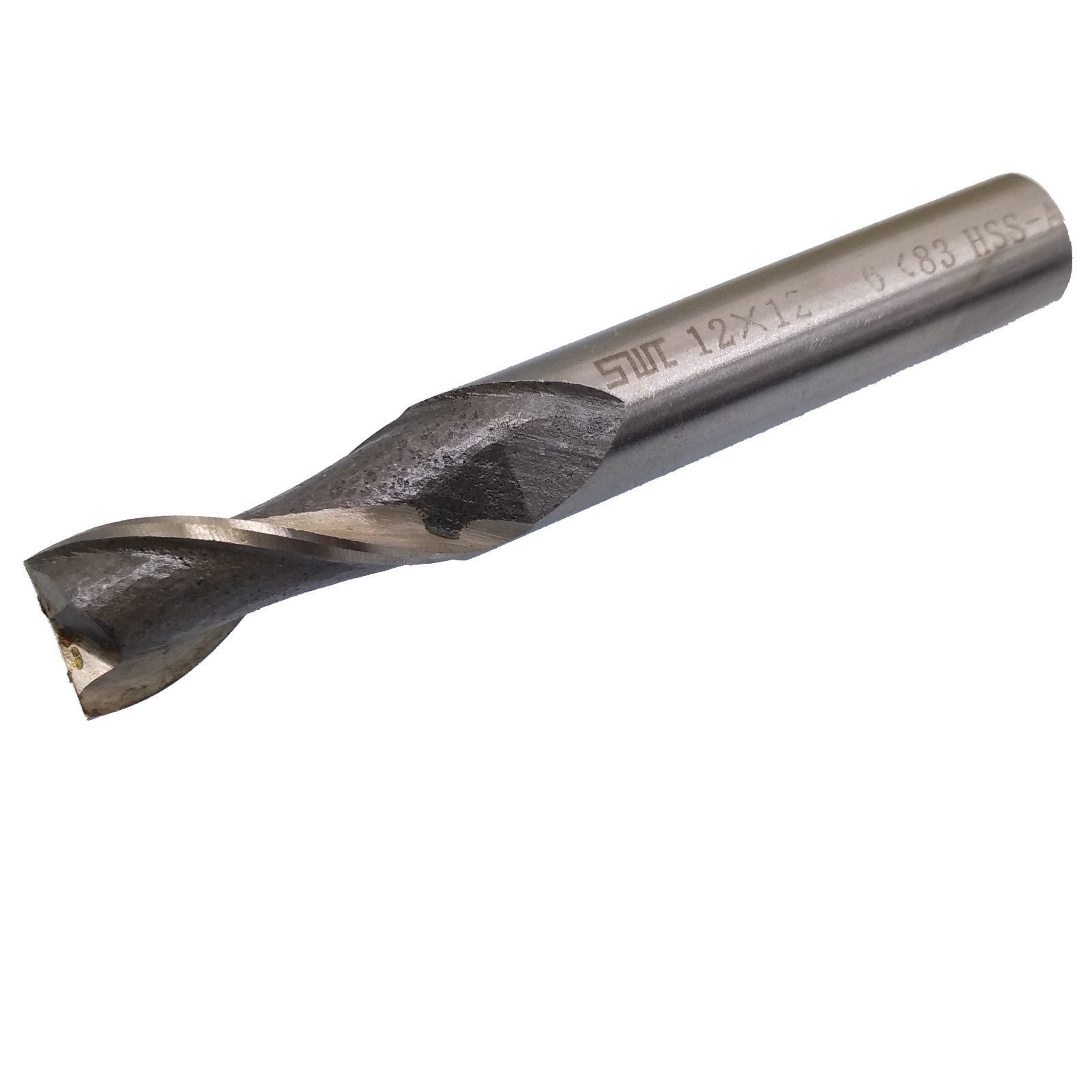 US Stock 3pcs 12mm Two 2 Flute HSS & Aluminium End Mill Cutter CNC Bit