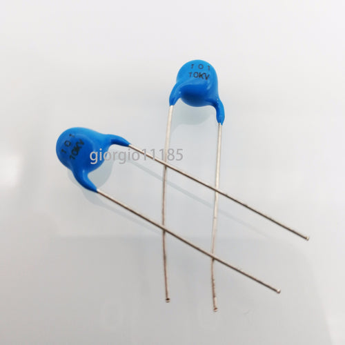 10pcs High Voltage Ceramic Disc Capacitors 100pf 0.1nf 101 10000V 10KV