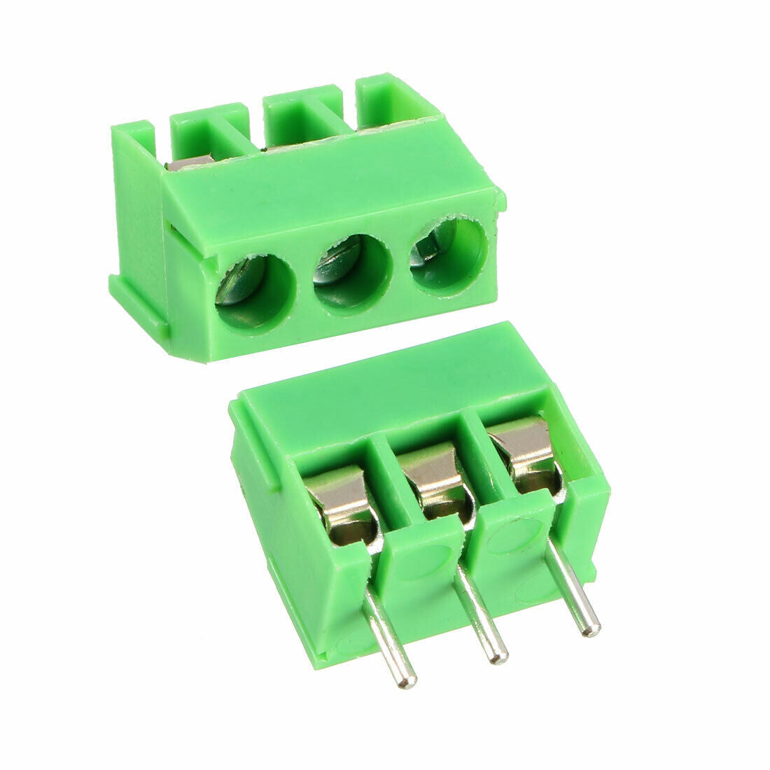 10pcs 3-pole 3.5mm terminal blocks PCB 3p 7x11x12mm