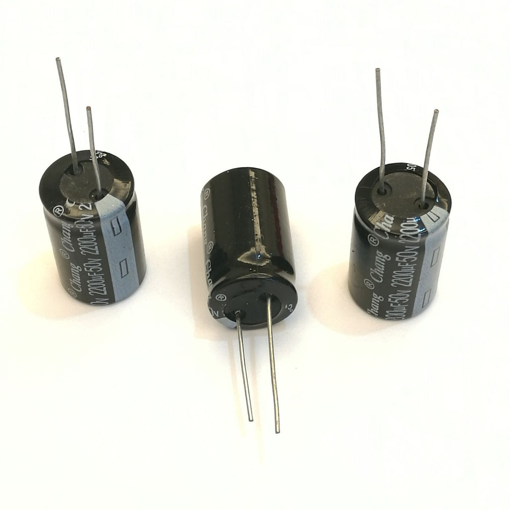 10pcs Electrolytic Capacitors 2200uF 50V +105℃ Radial 16 x 25mm
