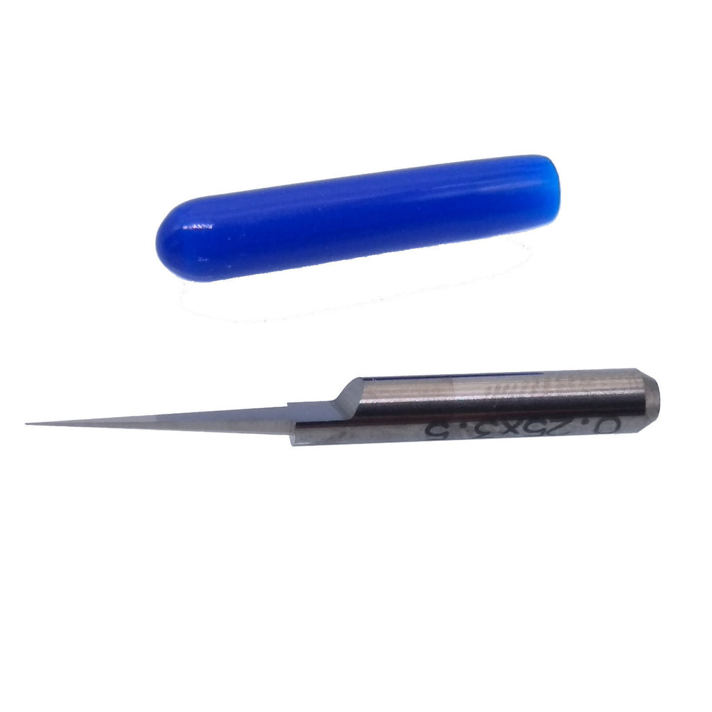 US Stock 10pcs Carbide PCB Engraving Bits CNC Router Tool 10 degrees 0.1mm