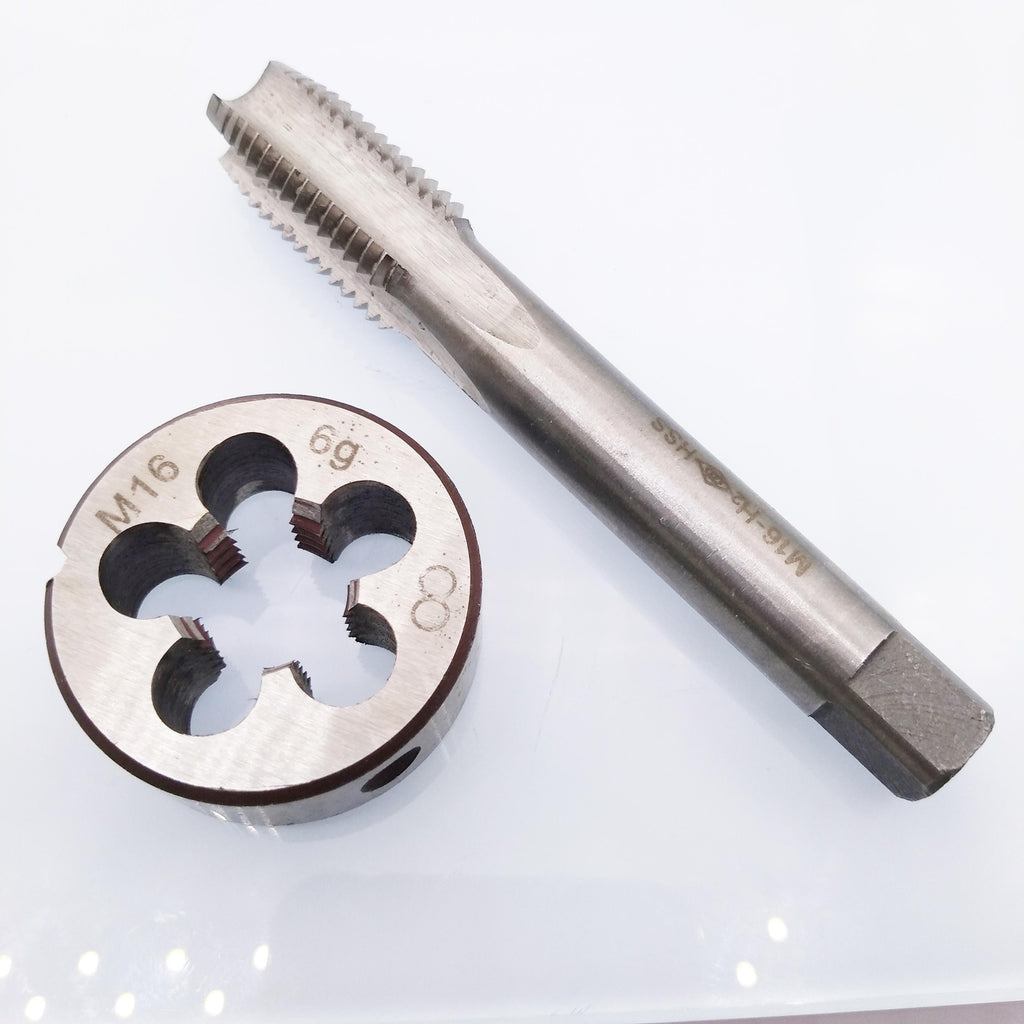 US Stock HSS M16 x 2mm Tap & M16 x 2.0mm Die Metric Thread Right Hand