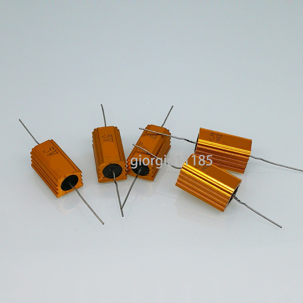 US Stock 5pcs 18 ohm 18R 5W Watt Aluminum Housed Metal Case Wirewound Resistors