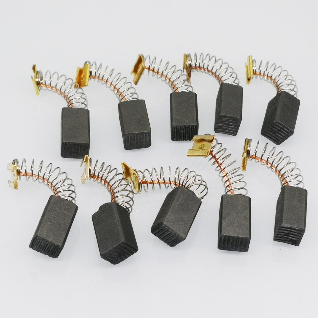 US Stock 10pcs 6.5 x 7.5 x 13.5mm Carbon Brushes Motor Brush Set Replacement #41