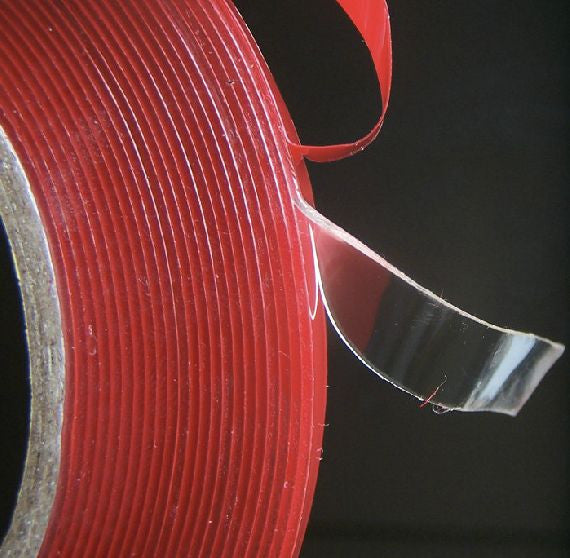 Heat Resistant Double-sided Transparent Clear Adhesive Tape 10mm Wide 50M Long
