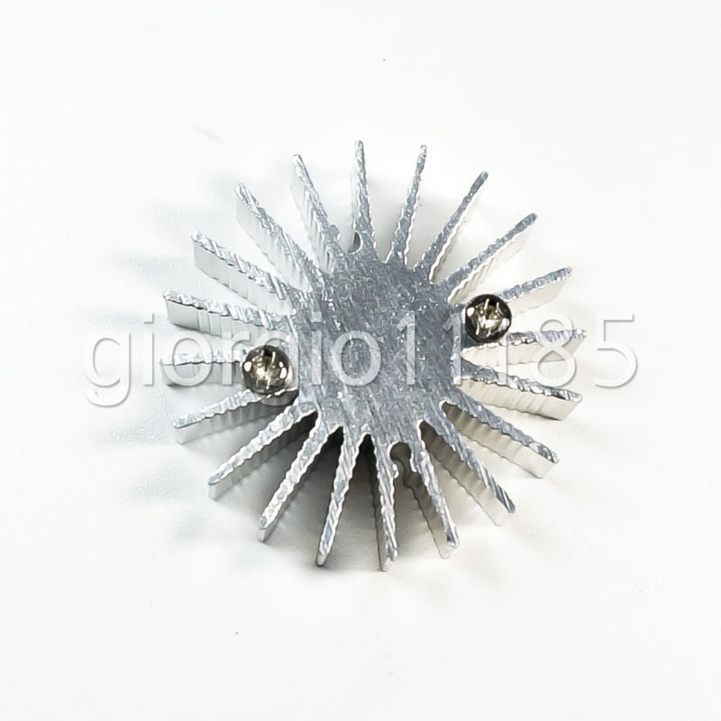 US Stock 10x OD 35mm x H 10mm1W Watt LED Aluminium Heatsink Cooling Cooler Round