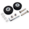 US Stock 2Set OD 45mm Luggage Suitcase Replacement Wheels Axles Repair Wrench