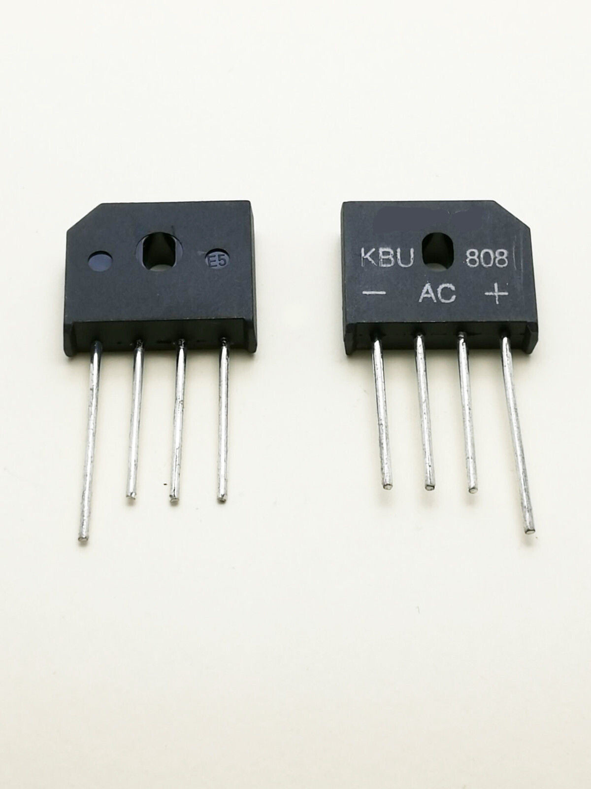 US Stock 10pcs KBU808 Bridge Rectifier 800V 300A 560V 4-Pin Through Hole