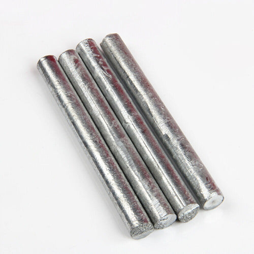 1pc 10mm ±10% x 100mm Pure Zinc Round Rod Zinc Electrode Sacrificial Anode 100mm