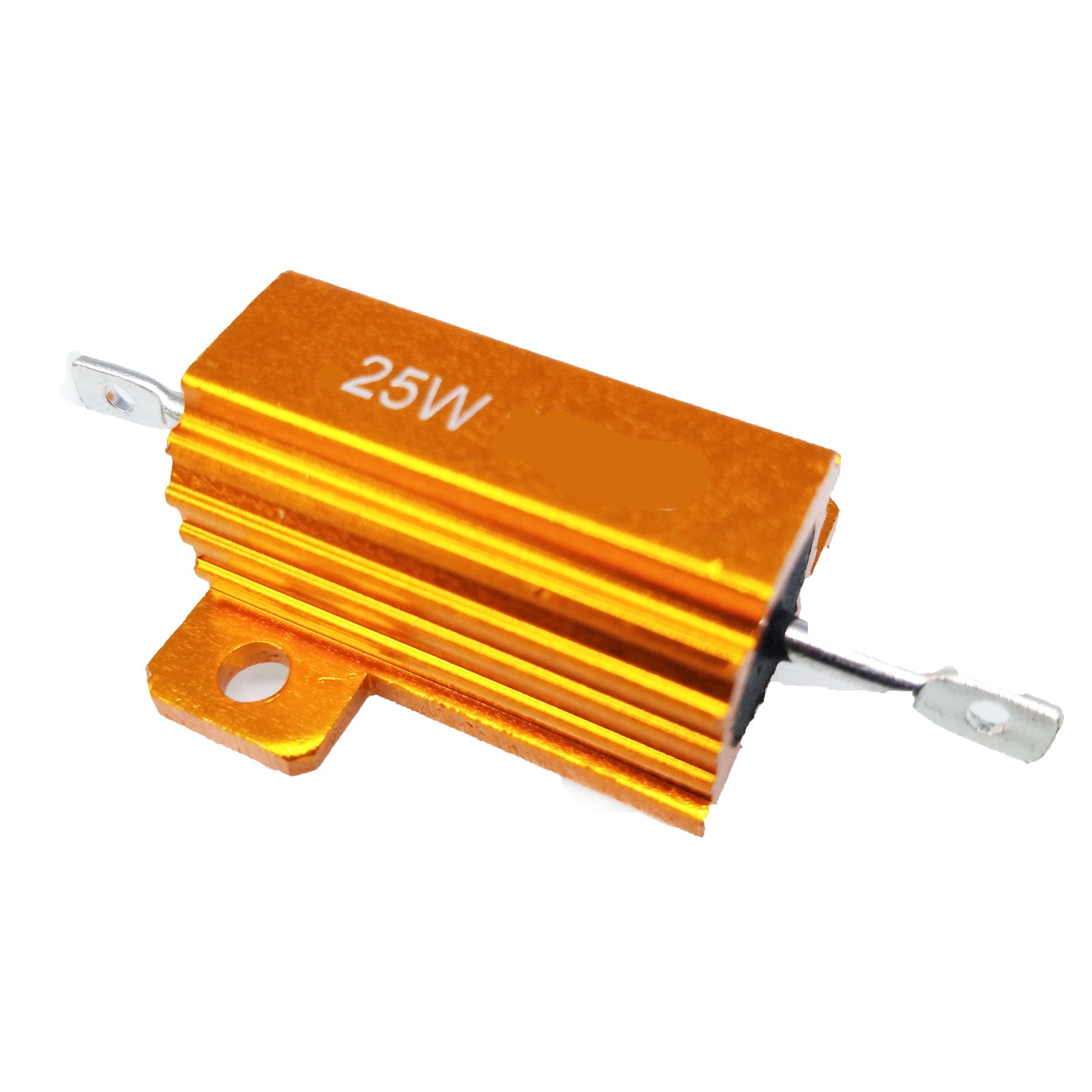 US Stock 2pc 3.3ohm 3.3R 25W Watt Aluminum Housed Metal Case Wirewound Resistors
