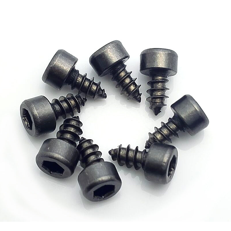 US Stock 50x M3 x 6mm Alloy Steel Allen Hex Socket Head Cap Self-Tapping Screws