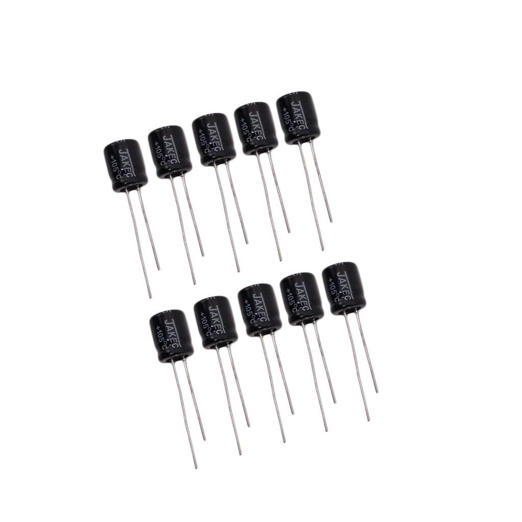 AU Stock 50pcs Electrolytic Capacitors 220uF 220mfd 35V +105℃ Radial 8 x 12mm