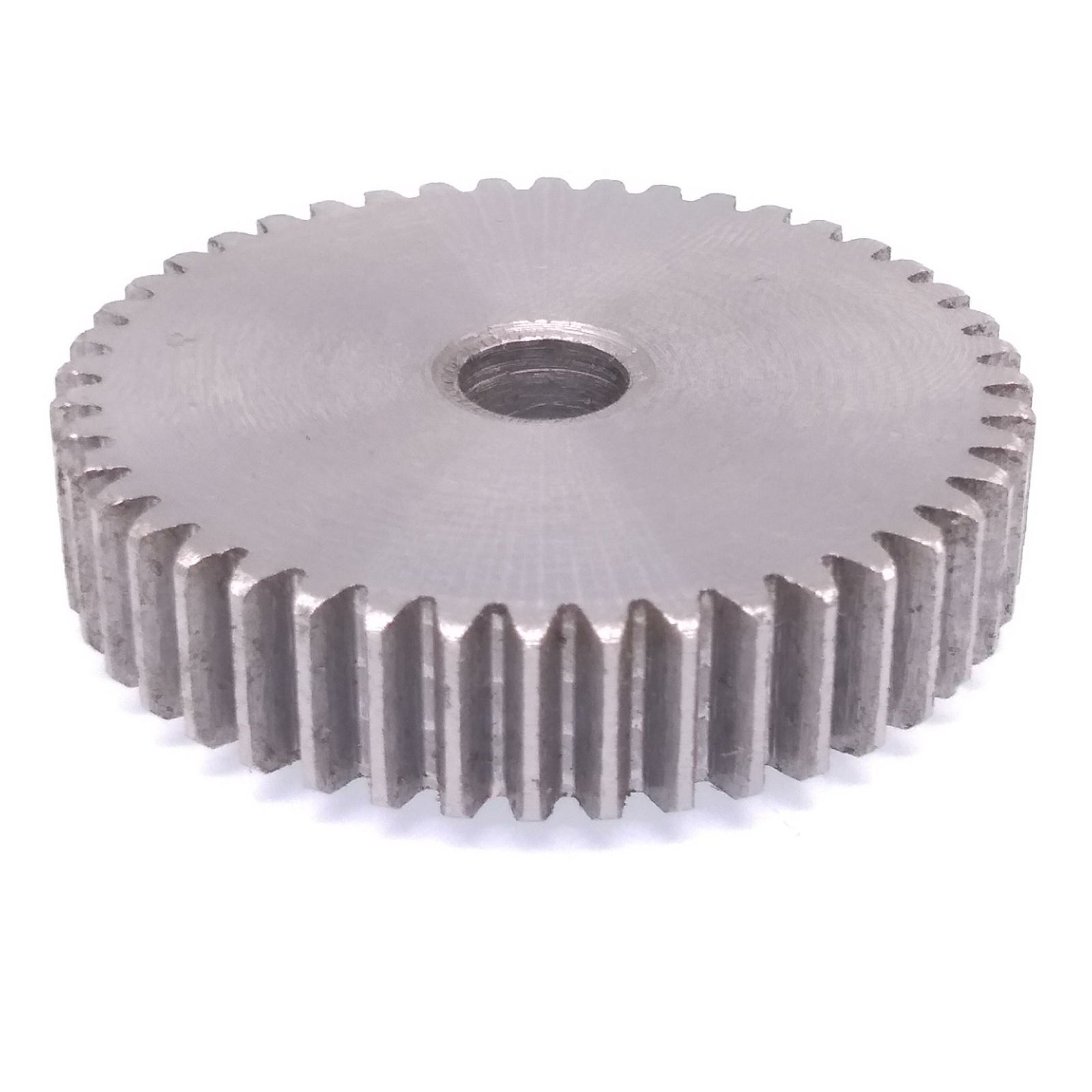 2pcs 1 Mod 45T Spur Gear 45# Steel Motor Pinion Gear Thickness 10mm