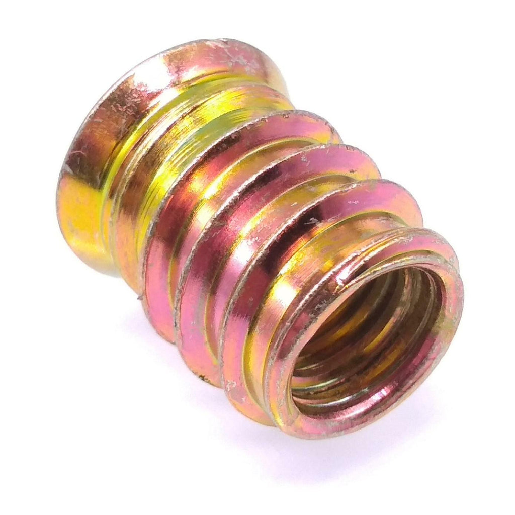50pcs M10 x 20mm Furniture Screw-in Nut Bolt Fastener Hex Socket Insert Nuts