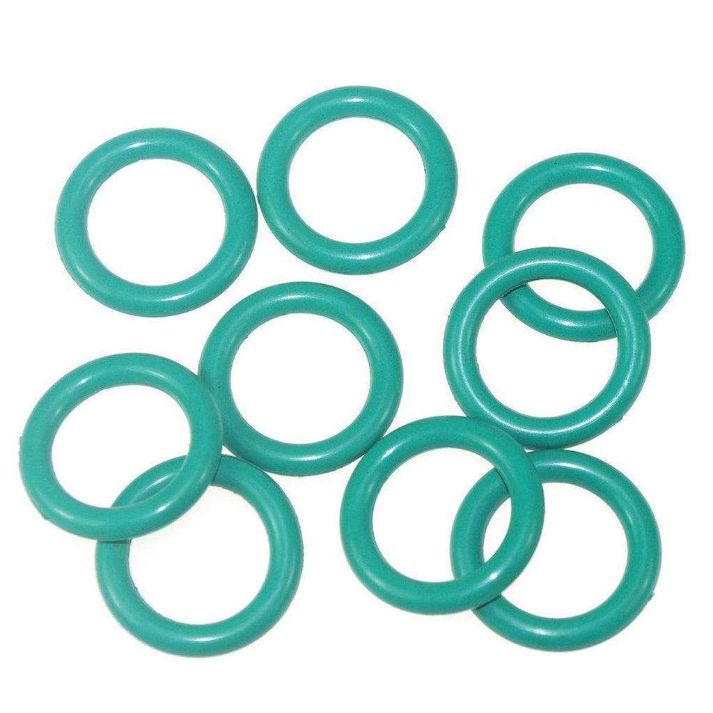 US Stock 50pcs 14mm OD 10mm ID 2mm Dia Fluororubber Seal Fluorine Rubber O-Ring