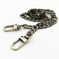 Metal Leather Bag Handbag Purse Chain Strap Handle Shoulder Replacement 120cm