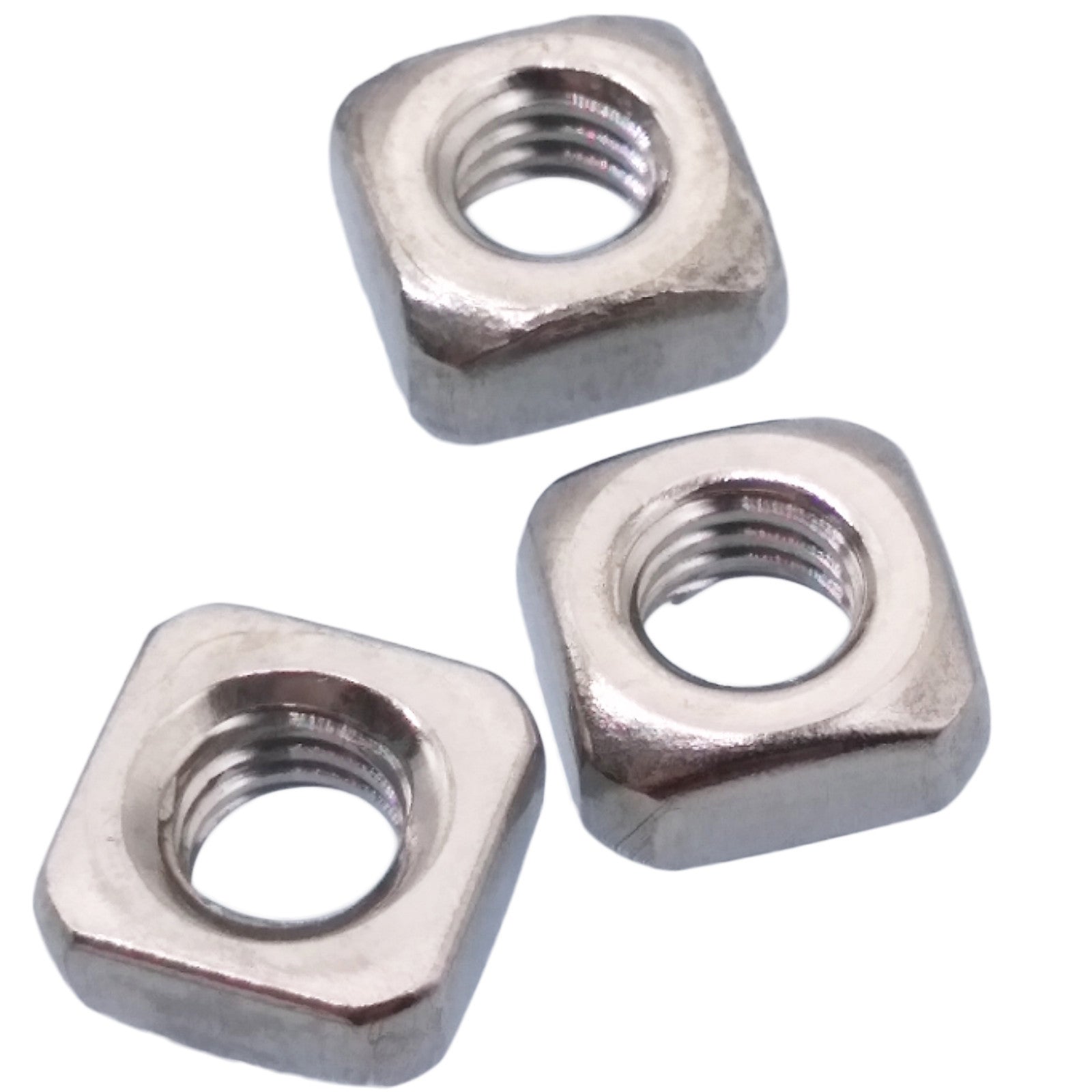 US Stock 20x M4 4mm Stainless Steel A2 Square Nuts For Metric Screws Bolt DIN557