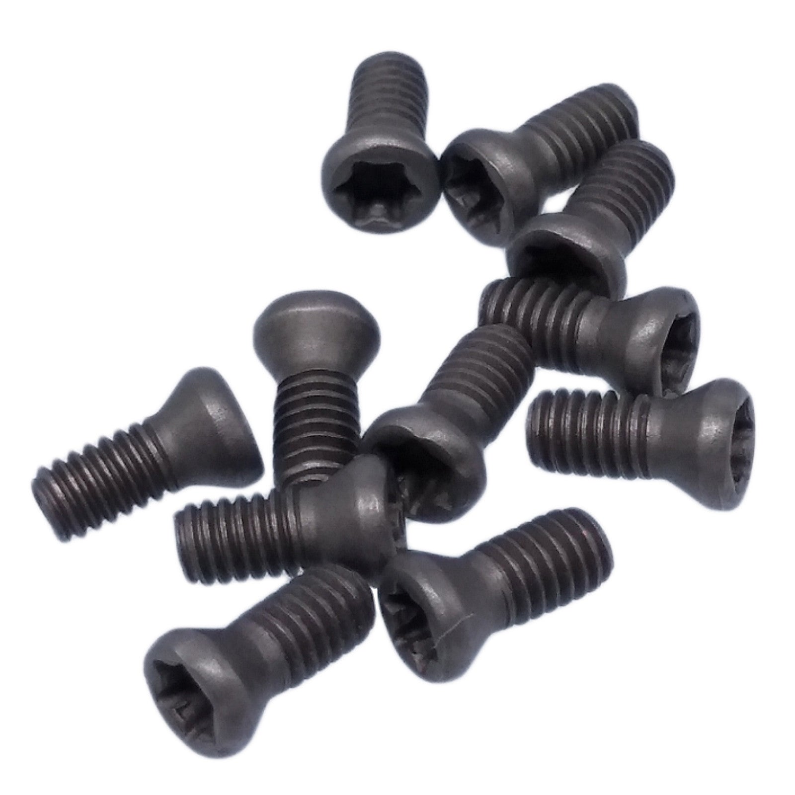 US Stock 10x M2.5 x 6mm Insert Torx Screw For Replaces Carbide Inserts CNC Lathe