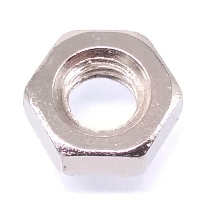 1000pcs M3 Metric Thread Insert Screw Fastener Zinc Plated Carbon Steel Hex Nut